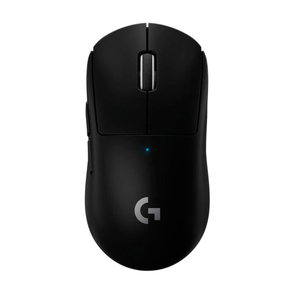 LOGITECH PRO X Mouse inalámbrico Gamer Superlight, sensor HERO 25000 dpi, Negro, 910-005878