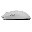 LOGITECH PRO X Mouse inalámbrico Gamer Superlight, sensor HERO 25000 dpi, Blanco, 910-005940