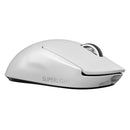 LOGITECH PRO X Mouse inalámbrico Gamer Superlight, sensor HERO 25000 dpi, Blanco, 910-005940