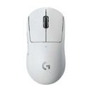 LOGITECH PRO X Mouse inalámbrico Gamer Superlight, sensor HERO 25000 dpi, Blanco, 910-005940