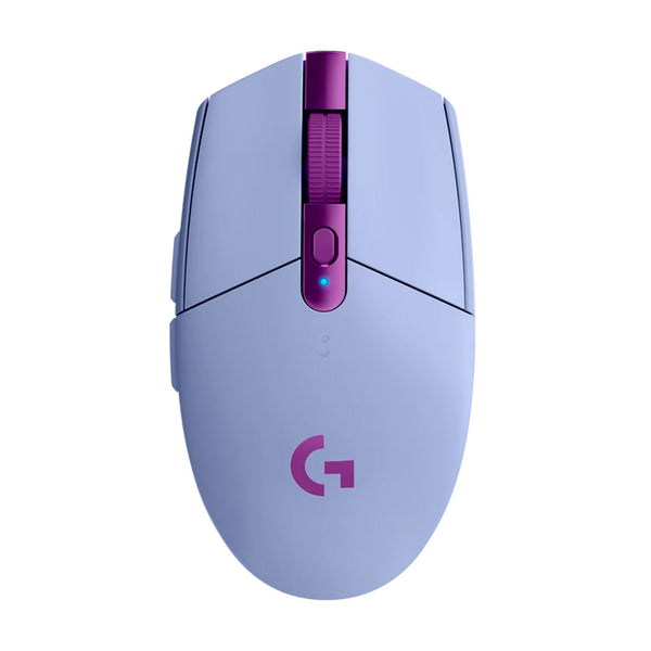 LOGITECH G305 Mouse inalámbrico Gaming Lightspeed, 12000 dpi, Lila, 910-006020