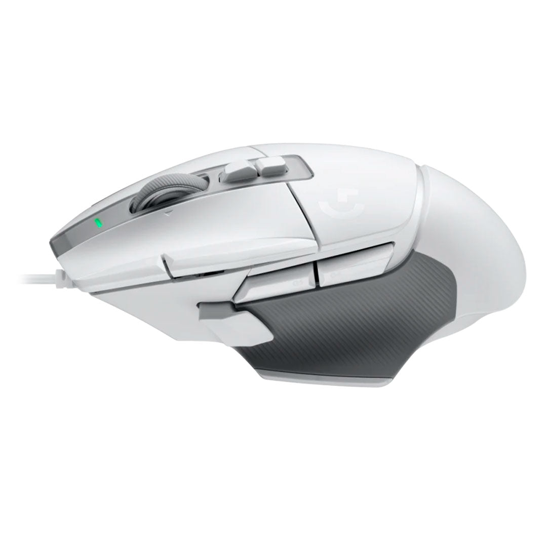 LOGITECH G502 X Mouse óptico inalámbrico Gaming RGB Lightsinc, Lightspeed, Interruptores Lightforce, 25600 dpi, Blanco, 910-006144