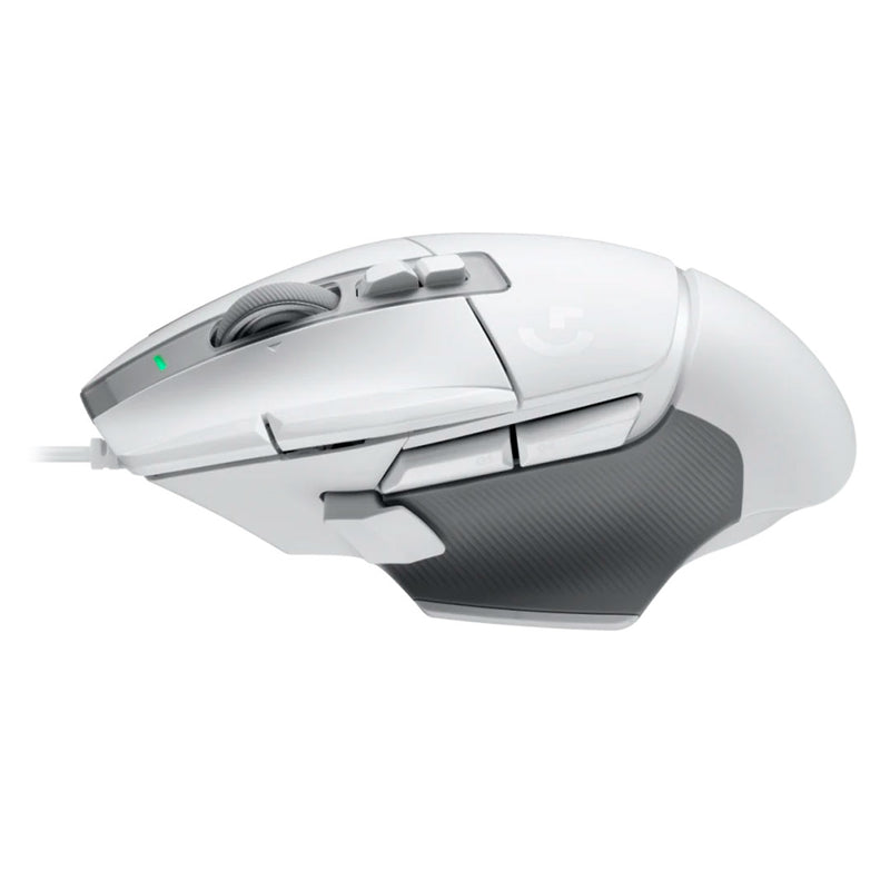 LOGITECH G502 X Mouse óptico inalámbrico Blanco, GAMING, INTERRUPTORES LIGHTFORCE, SENSOR HERO 25600 dpi, 910-006144