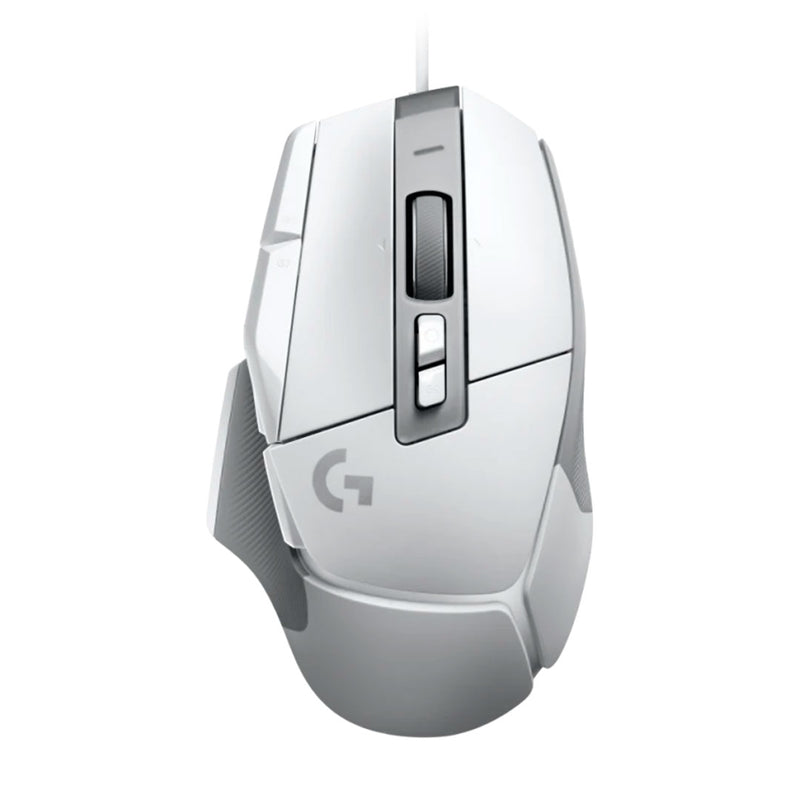 LOGITECH G502 X Mouse óptico inalámbrico Blanco, GAMING, INTERRUPTORES LIGHTFORCE, SENSOR HERO 25600 dpi, 910-006144