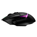 Mouse sem fio LOGITECH G G502 X PLUS RGB LIGHTSYNC HERO 25000 dpi, preto, 910-006160