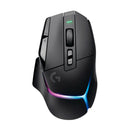 Mouse sem fio LOGITECH G G502 X PLUS RGB LIGHTSYNC HERO 25000 dpi, preto, 910-006160