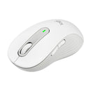 LOGITECH SIGNATURE M650 L Mouse inalámbrico 4000 DPI, Blanco, 910-006233