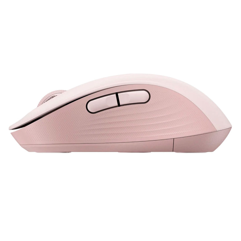 LOGITECH SIGNATURE M650 Mouse inalámbrico mediano, Rosa, 910-006251