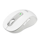 LOGITECH SIGNATURE M650 Medium Wireless Mouse, White, 910-006252