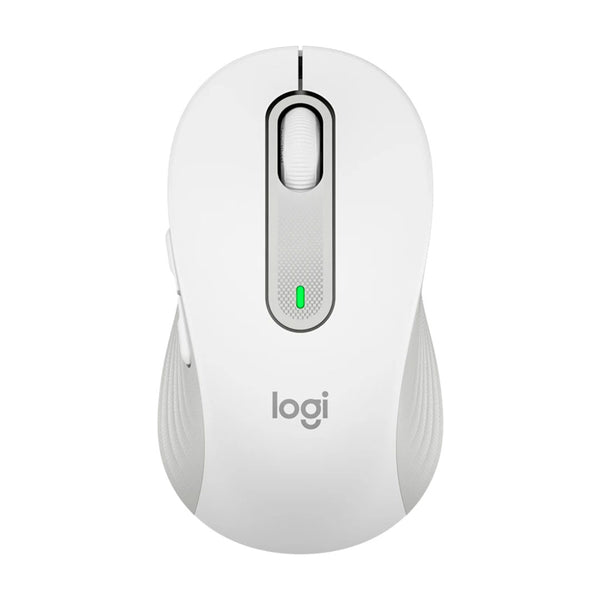 LOGITECH SIGNATURE M650 Mouse inalámbrico mediano, Blanco, 910-006252