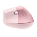 LOGITECH LIFT Ergonomic Vertical Right Mouse, 6 Buttons, 4000 DPI, Pink, 910-006472