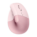 LOGITECH LIFT Ergonomic Vertical Right Mouse, 6 Buttons, 4000 DPI, Pink, 910-006472