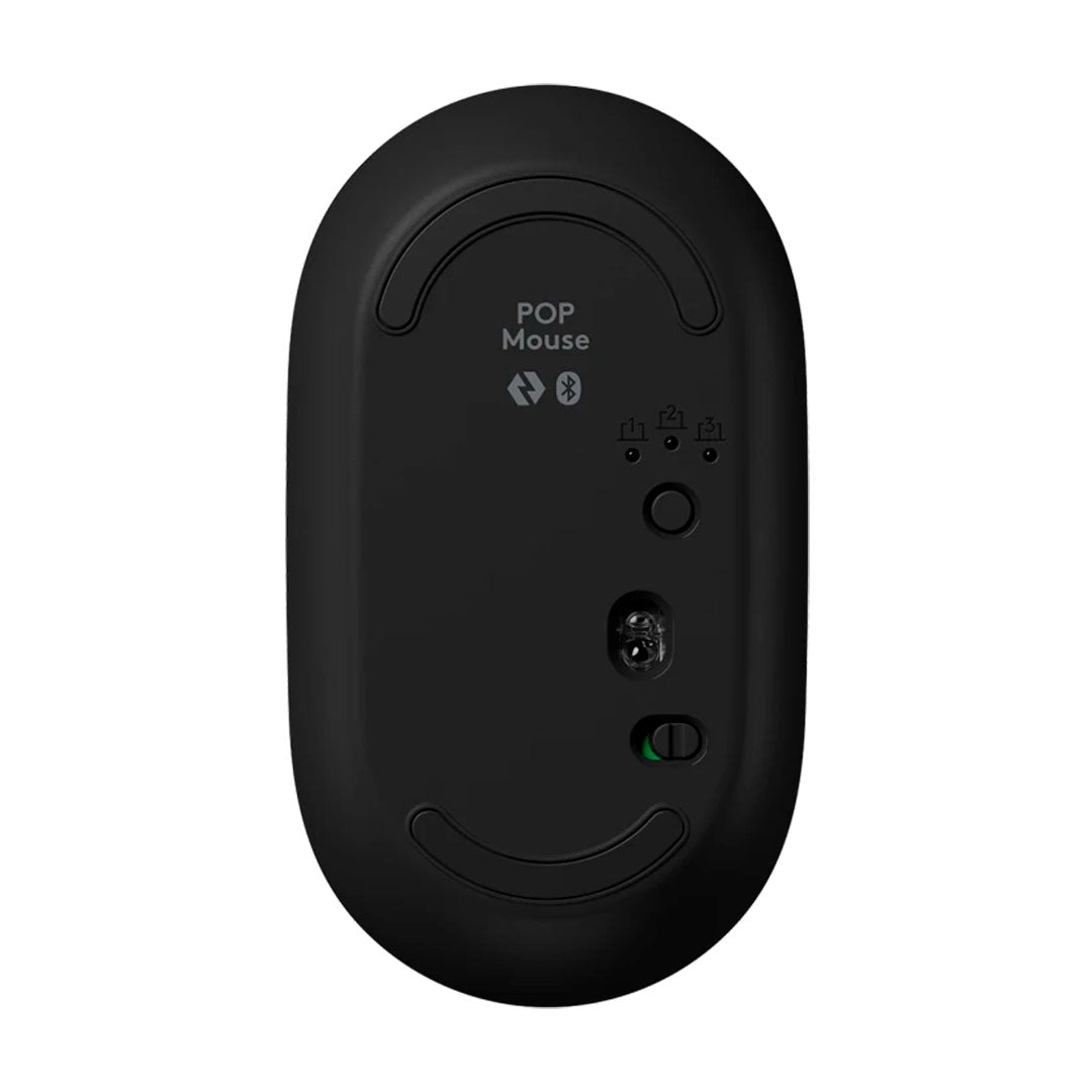 LOGITECH POP Mouse inalámbrico con función personalizable 4000 DPI, Amarillo, 910-006543