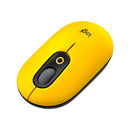 LOGITECH POP Mouse inalámbrico con función personalizable 4000 DPI, Amarillo, 910-006543