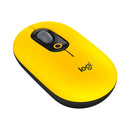 LOGITECH POP Mouse inalámbrico con función personalizable 4000 DPI, Amarillo, 910-006543