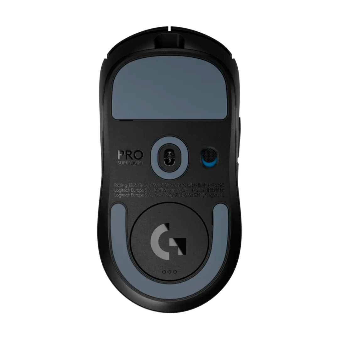 LOGITECH PRO X SUPERLIGHT 2 Mouse inalámbrico óptico Gaming, USB Lightspeed, 44000 dpi, Lightforce, Negro, 910-006628