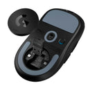 LOGITECH PRO X SUPERLIGHT 2 Mouse inalámbrico óptico Gaming, USB Lightspeed, 44000 dpi, Lightforce, Negro, 910-006628