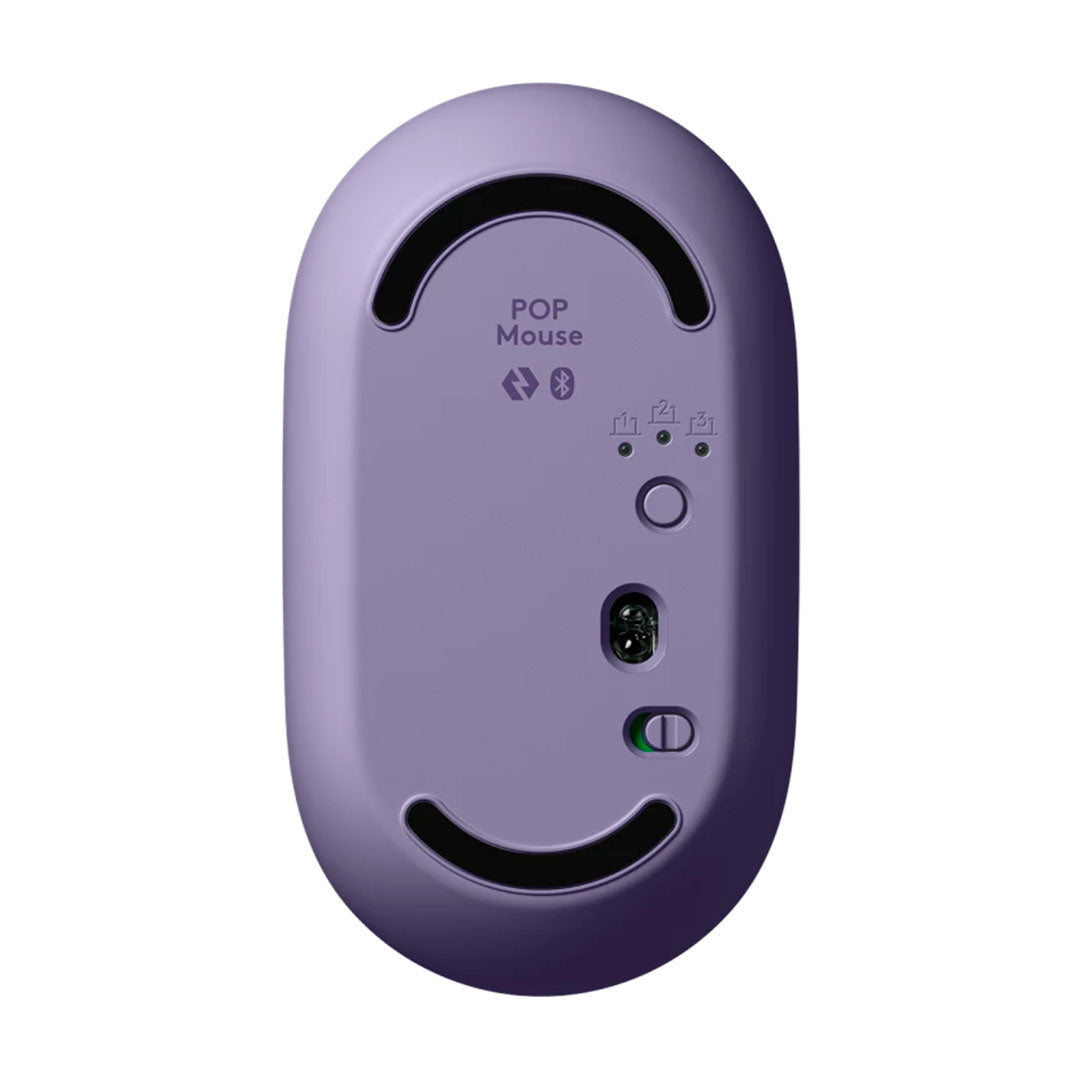 LOGITECH POP Mouse inalámbrico con función personalizable 4000 DPI, Violeta, 910-006647