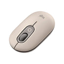 LOGITECH POP Mouse inalámbrico con función personalizable 4000 DPI, Beige, 910-006648