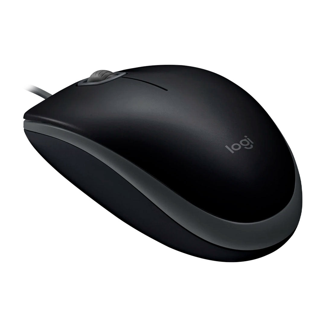 LOGITECH M110 SILENT Mouse óptico Negro, silencioso, 1000 dpi, 910-006756