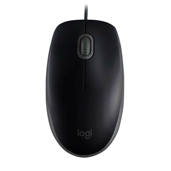 LOGITECH M110 SILENT Mouse óptico Negro, silencioso, 1000 dpi, 910-006756