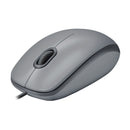 LOGITECH M110 910-006757 Mouse Óptico SILENT 1000 dpi Cinza