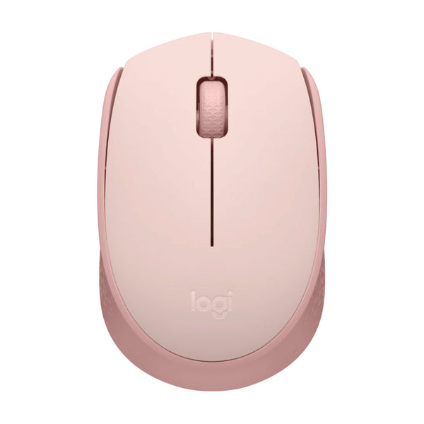 LOGITECH M170 Mouse inalámbrico ambidiestro, 1000 dpi, Rosa, 910-006862