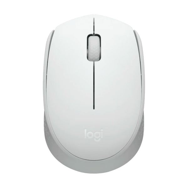 LOGITECH M170 Mouse inalámbrico ambidiestro, 1000 dpi, Blanco, 910-006864