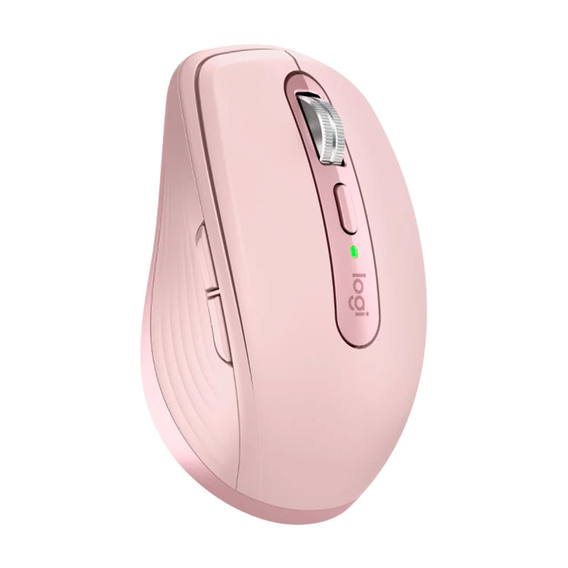 LOGITECH MX ANYWHERE 3S Mouse inalámbrico Bluetooth de alto rendimiento, Rosa, 910-006934