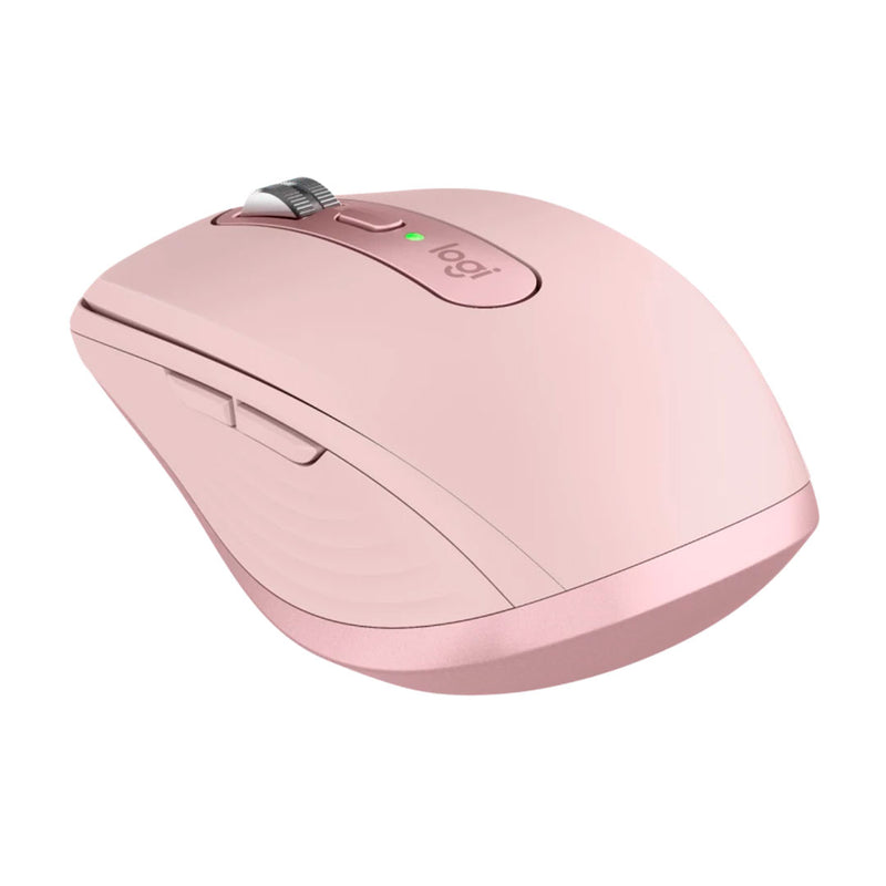 LOGITECH MX ANYWHERE 3S Mouse inalámbrico Bluetooth de alto rendimiento, Rosa, 910-006934