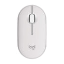 LOGITECH PEBBLE 2 M350S Mouse Bluetooth con botón Silent Touch Blanco 910-007047