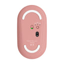 LOGITECH PEBBLE 2 M350S Mouse inalámbrico Bluetooth con botón personalizable, Rosado, 910-007048
