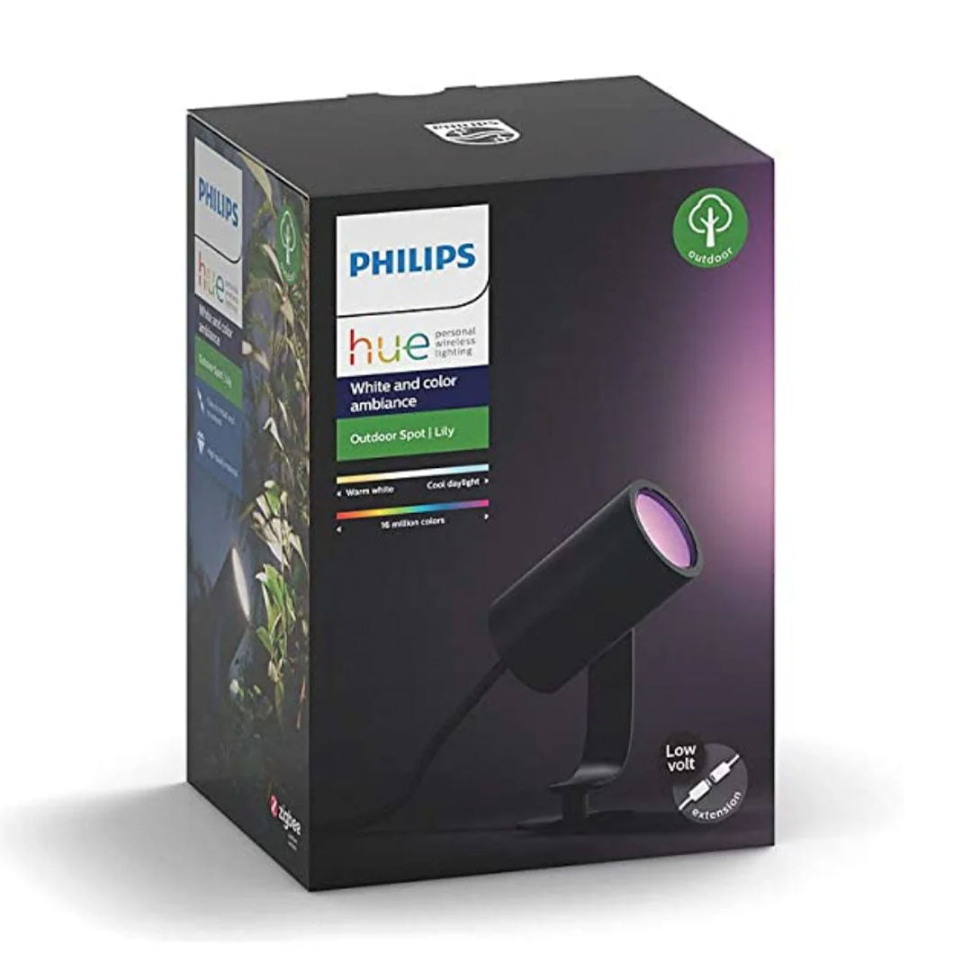 PHILIPS HUE Kit Lámpara Lily + Fuente 100W + Dimmer + Bridge Smart