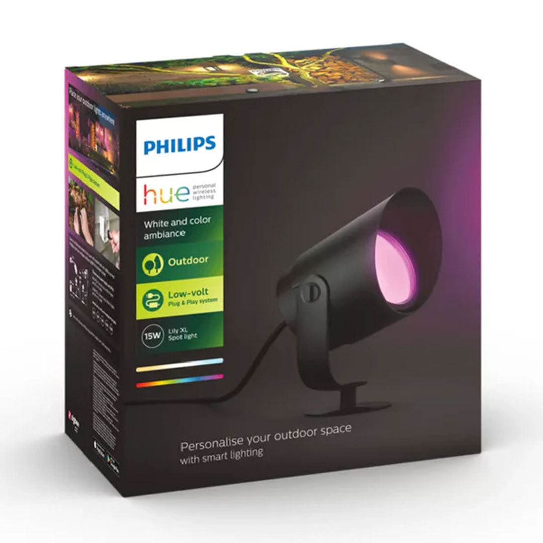 PHILIPS HUE Kit Lámpara Lily XL + Fuente 100W Smart