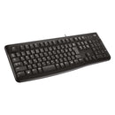 Teclado padrão silencioso LOGITECH K120 920-004422 