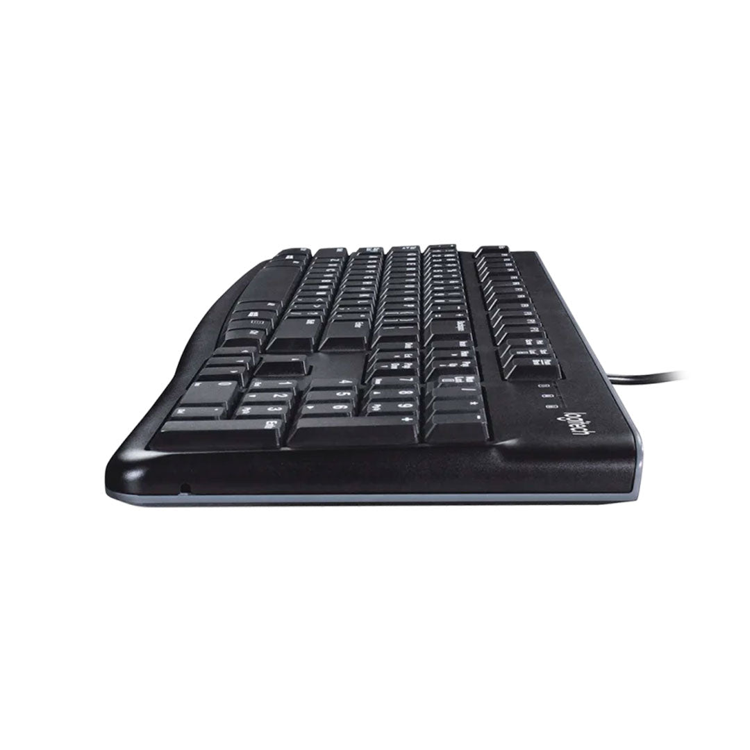LOGITECH K120 Teclado estándar silencioso USB, 920-004422