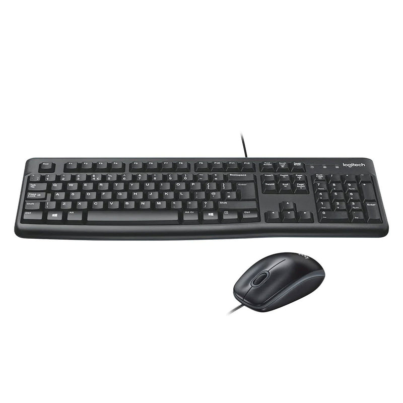 LOGITECH MK120 Kit Teclado y Mouse USB Negro 920-004428