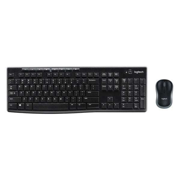 LOGITECH 920-004432 Kit Teclado y Mouse MK270 inalámbrico Receptor USB Negro 2.4GHz