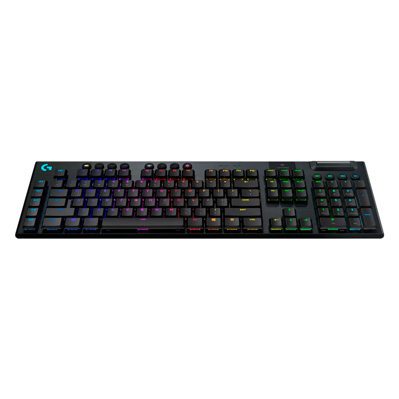 LOGITECH G915 Teclado mecánico inalámbrico RGB, Bluetooth, LIGHTSPEED, Negro, 920-008902