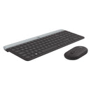 LOGITECH 920-009266 Teclado + Mouse MK470 sem fio fino Preto