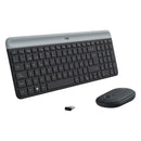 LOGITECH 920-009266 Teclado + Mouse MK470 sem fio fino Preto