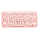 LOGITECH K380 Multi-Device Bluetooth Wireless Keyboard, Pink, 920-009594