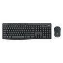 LOGITECH MK295 SILENT Kit de teclado y mouse inalámbrico 1000 dpi, 920-009792
