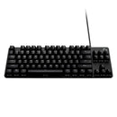 LOGITECH G413 TKL SE Teclado mecánico gamer con interruptores táctiles, 920-010442