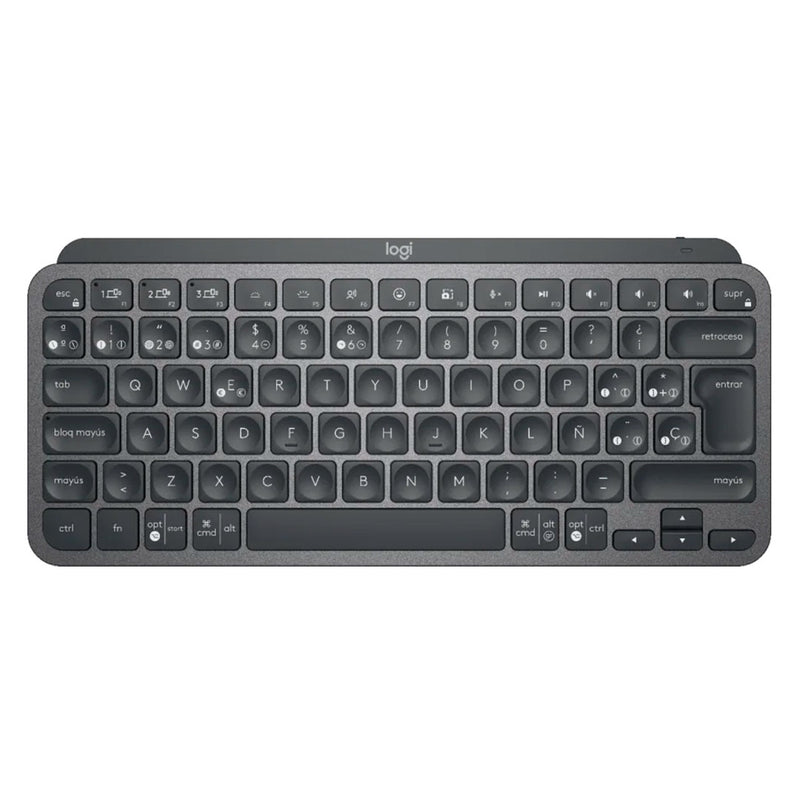 LOGITECH MX KEYS MIN GRAPH Teclado inalámbrico Bluetooth multidispositivo 920-010476