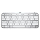 LOGITECH MX KEYS MINI Teclado inalámbrico iluminado minimalista, Blanco, 920-010477