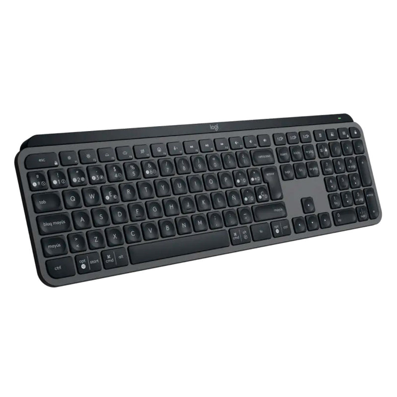 LOGITECH MX KEYS S Teclado inalámbrico Bluetooth retroiluminado, Negro, 920-011561