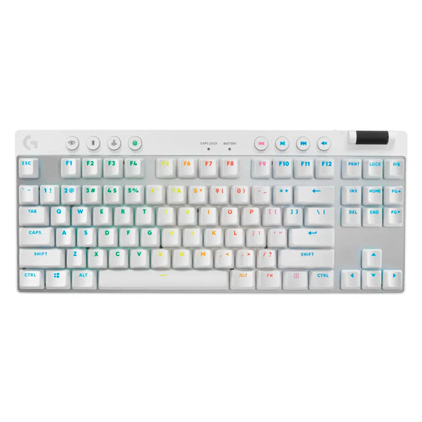 LOGITECH G PRO X TKL Teclado inalámbrico para Gaming, Blanco, 920-012143