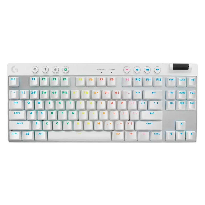 LOGITECH 920-012143 PRO X TKL Teclado inalámbrico para gaming Blanco