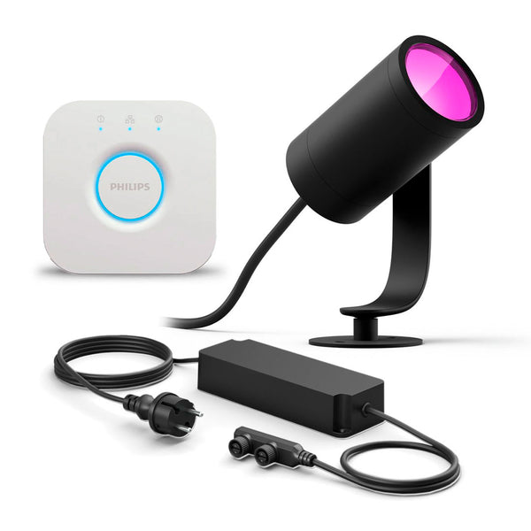 PHILIPS HUE Kit Lámpara Lily + Fuente 100W + Bridge Inteligente